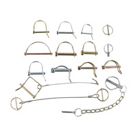 Ensemble d'épingles de sécurité professionnelles, 10 pièces, différents modèles, broche de sécurité, fermeture à pression
