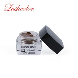 Ánh sáng Ash Brown Màu Microblading Kem Trang Điểm Vĩnh Viễn Sắc Tố