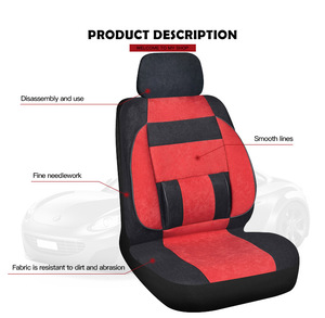 Fundas para <span class=keywords><strong>asientos</strong></span> de <span class=keywords><strong>coche</strong></span>, conjunto de tela de terciopelo, 5 <span class=keywords><strong>asientos</strong></span>, <span class=keywords><strong>Aliexpress</strong></span>, Amazon, Ebay, oferta, 9 piezas - Product Image 2