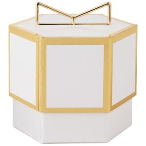 New Design Small pink and Gold Rigid Cardboard <strong>Hexagon</strong> Shape Paper Packaging <strong>Gift</strong> <strong>Box</strong> - Product Image 4
