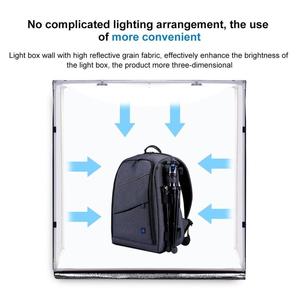 Boîte à lumière pliable PULUZ de qualité supérieure, 80x80x80 cm, mini studio photo, boîtes de photographie, éclairage photo LED, studio de prise de vue, tente de prise de vue - Product Image 4