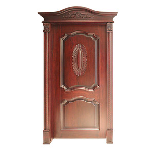 Cổ Chạm Khắc Chính Cửa Vương Miện Khung Khắc Thiết Kế - Product Image 3