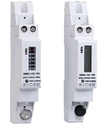 Cheap Price Single Phase DIN Rail Modular Electric Energy Meter