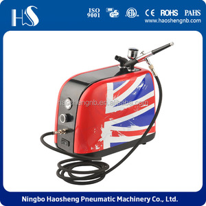 HS-386K HS-386K Pas Cher Airbrush Compresseur kek hiasan Kit soins de La Peau <span class=keywords><strong>machine</strong></span> à oxygène pour la maison - Product Image 1