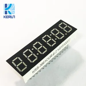 KeRun Free Sample Custom <strong>FND</strong> 6 Six <strong>Digit</strong> Led <strong>7</strong> Seven <strong>Segment</strong> Display for Home Appliance - Product Image 1