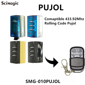 Control Remoto para Puerta de Garaje SMG-010PUJOL, 433.92MHz, Transmisor Manual, Reemplazo de Control Remoto <span class=keywords><strong>Pujol</strong></span> - Product Image 6