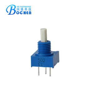 Potenziometro Trimmer a Manico Lungo BOCHEN 3386P, Resistore Variabile 5k <span class=keywords><strong>Ohm</strong></span> (502) - Product Image 3