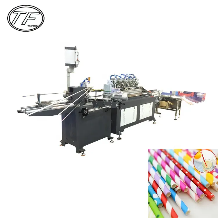 चीन कारखाने की आपूर्ति छोटे व्यवसाय के लिए उत्पादन लाइन पुआल मशीन छोटे पैमाने पर डिस्पोजेबल कागज पुआल बनाने की मशीन