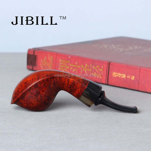 Forma surtido en madera de brezo pipa de <span class=keywords><strong>fumar</strong></span> <span class=keywords><strong>tabaco</strong></span> stype libre bolsa de tela y caja de regalo incluido - Product Image 6