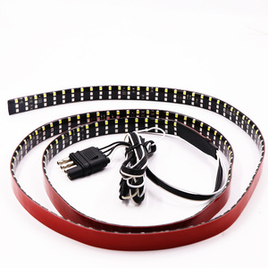 Bande lumineuse <span class=keywords><strong>LED</strong></span> 12V 49 60 pouces flexible incurvée triple rangée pour Chevrolet SUV hayon <span class=keywords><strong>feu</strong></span> arrière pick-up tout-terrain <span class=keywords><strong>4X4</strong></span> nouveau 5W - Product Image 4