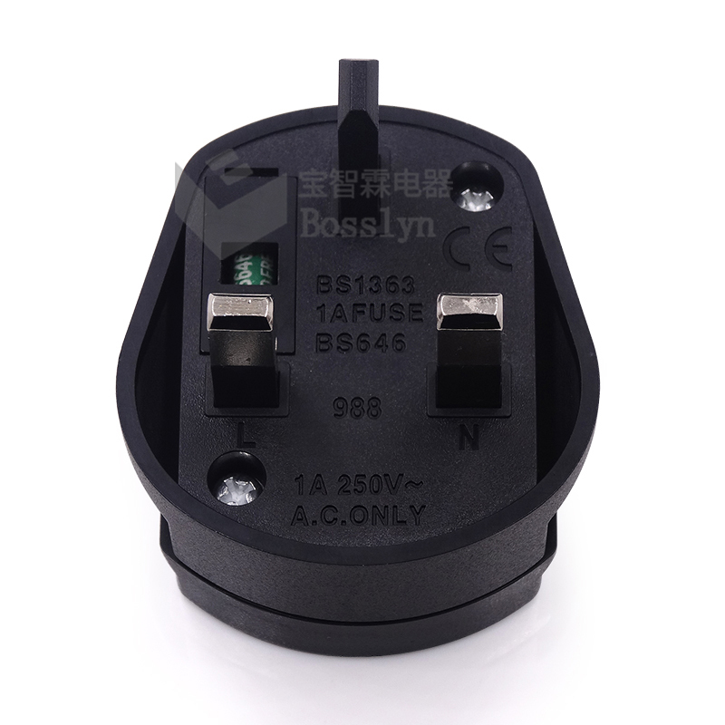 Adattatore Da Viaggio UK 3 Pin A 2 Pin - Convertitore Presa Per Rasoi Elettrici, Spazzolini E Piccoli Elettrodomestici