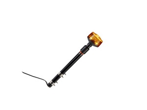 SENKEN-luz de advertencia trasera de motocicleta, luz giratoria de alto brillo, con montaje de poste intermitente - Product Image 4