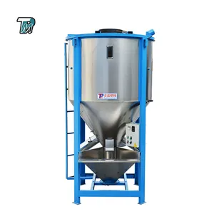 Pabrik Harga 1000Kg Bahan Baku Plastik Blender Mixer dengan Pemanas