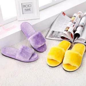 <span class=keywords><strong>Ciabatte</strong></span> Invernali Comode con Punta Aperta, Suola Morbida, per Uomo e <span class=keywords><strong>Donna</strong></span>, Pantofole Peluche per <span class=keywords><strong>Casa</strong></span> - Product Image 5