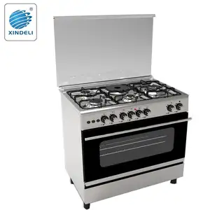 Modern design Vinca 90*60 free standing cooker with gas oven in cooking range