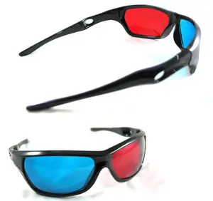 Top selling cheap Plastic Red and Blue 3D glasses in bulk