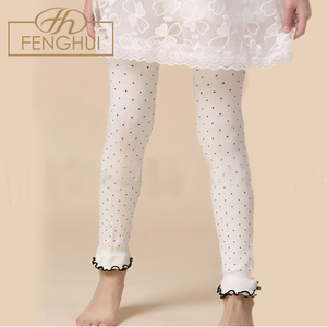 Confortevole cotone balletto bianco ragazza <span class=keywords><strong>collant</strong></span> - Product Image 1