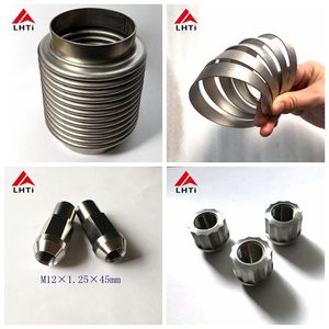 <span class=keywords><strong>Silencieux</strong></span> en titane avec tuyau perforé et rembourrage en <span class=keywords><strong>laine</strong></span> d'acier <span class=keywords><strong>pour</strong></span> voiture de course - Product Image 4