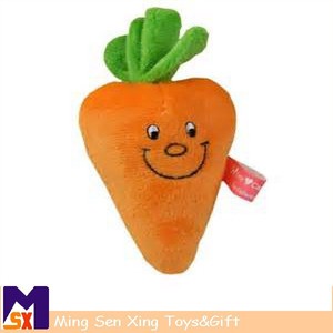 promozionale carino personalizzati ripieni di verdure carota giocattolo della peluche - Product Image 2