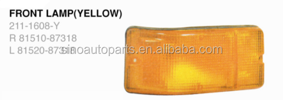 Daihatsu DV57/85 Tail Lamp 81550-87327-000 & Front Lamp 81510