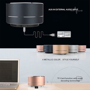 Hot bán Quà tặng khuyến mãi không thấm nước LED ánh sáng loa không dây mini xách tay <span class=keywords><strong>bluetooth</strong></span> Loa rảnh tay - Product Image 2