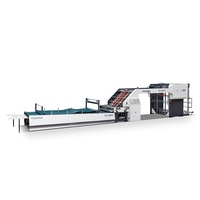 Machine de plastification à cannelure automatique, servo manuel pour le carton et le papier ondulé