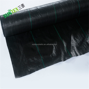 2x50m 100gsm PP Agrotextile Tissu de couverture du sol en tissu non tissé noir en plastique Rouleau de paillis pour les <span class=keywords><strong>plantes</strong></span> de jardin - Product Image 4
