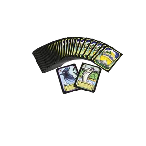 Mangas de cartão para jogo de negociação dupla personalizada, impressão com caixa