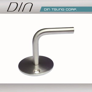 Stainless Steel Wall-Mounted Tube Handrail <b>Bracket</b> for Stair Railings Minimalist Design Rust Resistant - Product Image 2