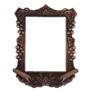 Hot Selling Gold square Plastic Wire <strong>Wreath</strong> Photo <strong>Frame</strong> - Product Image 3