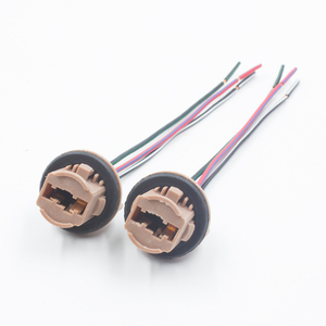 Connecteur adaptateur pour douille LED, 10 pièces, FSYLX, T20 7440 7443 1156 BA15 S1157 BAY15D 3156 3157, support d'ampoule de voiture, câble de sécurité - Product Image 6