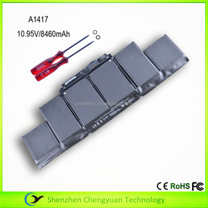 Vendita calda batteria a1417 batteria per macbook pro"core i7"Il 2,7 15" retina 2013 batteria - Product Image 1