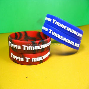 2025中国高品质免费硅胶腕带最便宜的定制硅胶手链 - Product Image 2