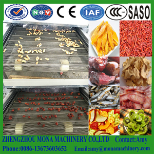 Máquina secadora de cinta de malla Aguacate Higo Uva Pasas Albaricoques Papaya Jujube Copra Equipo de secado de coco - Product Image 6