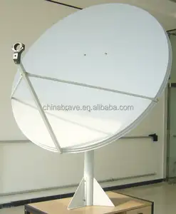 Antena manual de satélite offset parabólico de 120cm, antena de prato