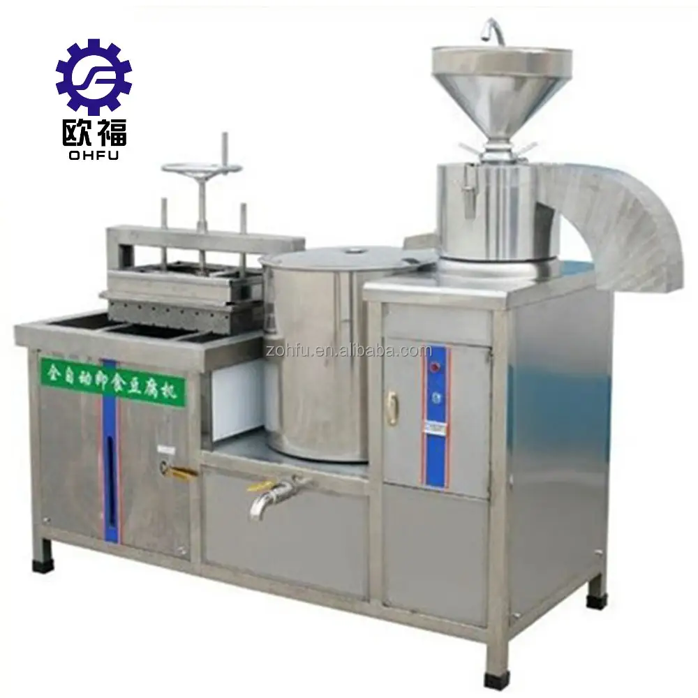 Automática de leche de soja planta de leche de soja, tofu, fabricante de la máquina