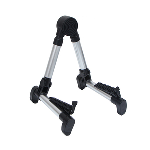 <span class=keywords><strong>Support</strong></span> de <span class=keywords><strong>guitare</strong></span> pliable professionnel A-20 en aluminium de haute qualité, personnalisable avec logo d'usine, vente en gros, <span class=keywords><strong>support</strong></span> de <span class=keywords><strong>guitare</strong></span> de type A <span class=keywords><strong>pour</strong></span> <span class=keywords><strong>guitare</strong></span> - Product Image 1