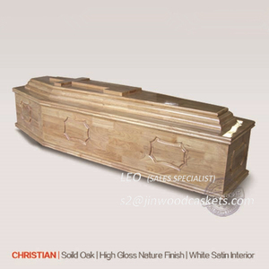 Haciendo adulto tipo europeo soild roble español ataúd de roble macizo color de <span class=keywords><strong>la</strong></span> naturaleza - Product Image 1