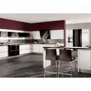 Clásico blanco negro superior del Gabinete de <span class=keywords><strong>cocina</strong></span> del Gabinete para la fiesta de la familia - Product Image 1