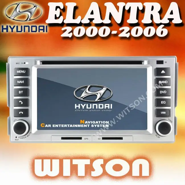WITSON 6.2 pouces navigation système auto autoradio pour HYUNDAI NEW SANTA FE(2007-2011)/ELANTRA(2000-2006)