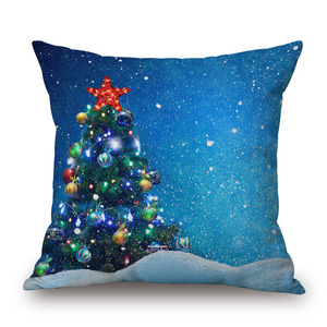 <span class=keywords><strong>2018</strong></span> nouvelle housse de coussin décorative en lin confortable pour arbre de Noël - Product Image 2