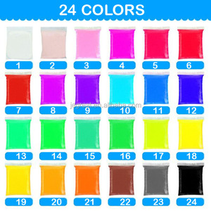 20g/sacchetto 24 Colori Argilla Polimerica Super Leggera ad Asciugatura all'Aria per Giocattoli Educativi Fai-da-Te per Bambini - Product Image 2