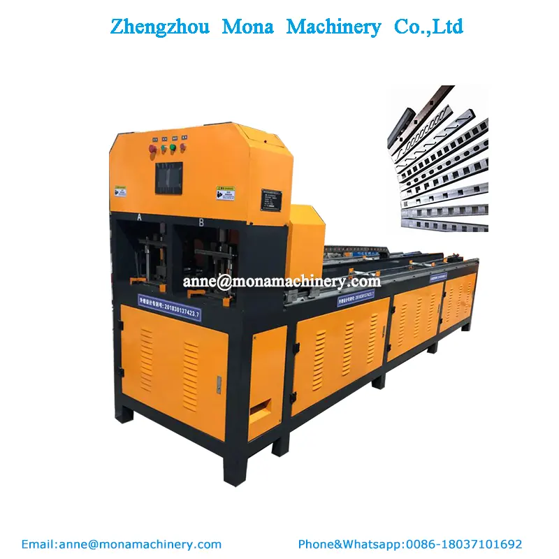 Hydraulic Puncher Automatic For Metal Tube Hole Punching Machine