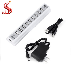Công suất cao 10 cổng USB <span class=keywords><strong>HUB</strong></span> mô-đun 2.0 <span class=keywords><strong>Hub</strong></span> 480Mbps USB <span class=keywords><strong>HUB</strong></span> 10 cổng - Product Image 4