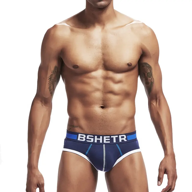 Sport Sexy Fashion Mens Boxers Briefs Wholesale Men Underwear