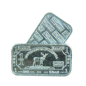 Heiße Verkaufs produkte 1 gramm 999 Fine Niob Deer Bullion Bar A135 - Product Image 1
