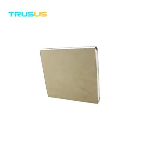 Trusus-Brett feuerschutzfreie grüne Gipskartonplatte halbblatt-Gipsbrett Preise Größen