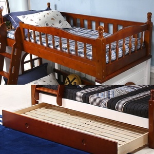 <span class=keywords><strong>Design</strong></span> simples quarto crianças móveis cama de madeira sólida - Product Image 4