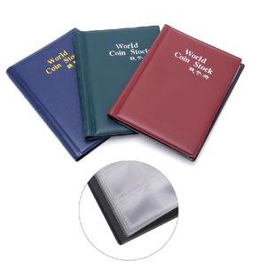 สมุดเก็บสะสมเหรียญ,สมุดเก็บสะสมหนังสืออัลบั้มเหรียญเหรียญกระเป๋าเงินเหรียญปี120 - Product Image 5