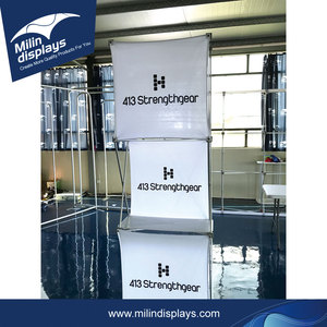 Portable En Aluminium Tissu <span class=keywords><strong>3D</strong></span> Affichage Pop-up Pliant <span class=keywords><strong>Stand</strong></span> D'exposition pour le Salon Commercial - Product Image 3